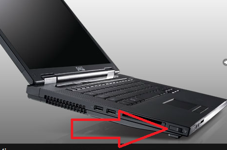 connect button on laptop